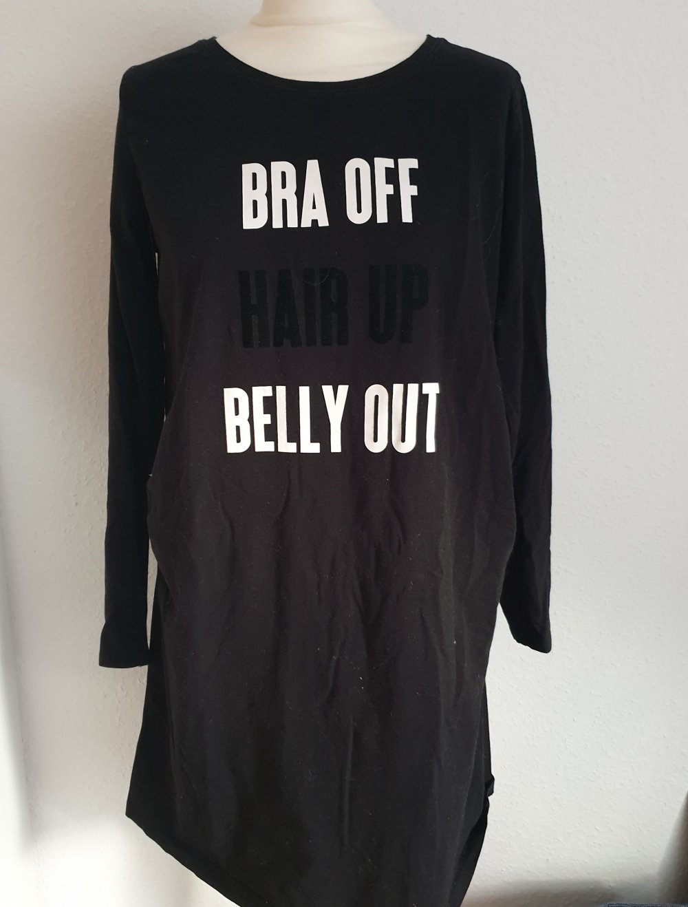 Umstandsmode Hunkemöller Nachthemd schwarz S/M