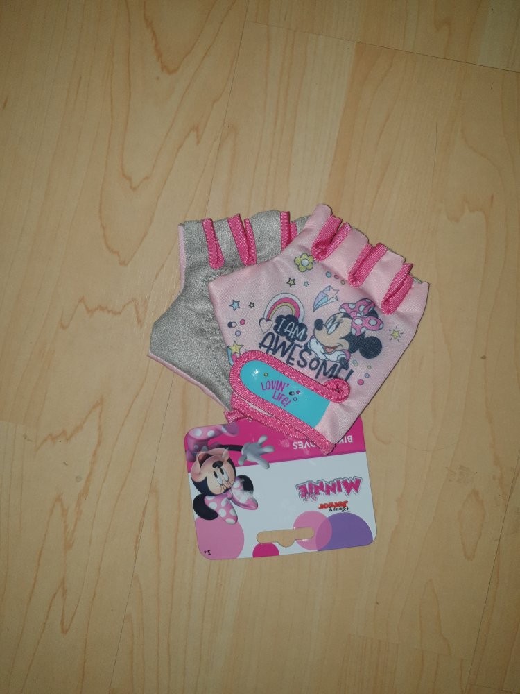 Fahrrad Handschuhe Schutz Minnie Maus Disney Mouse