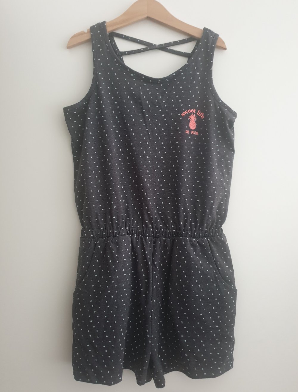 Sommer Jumpsuit Ananas 134 140