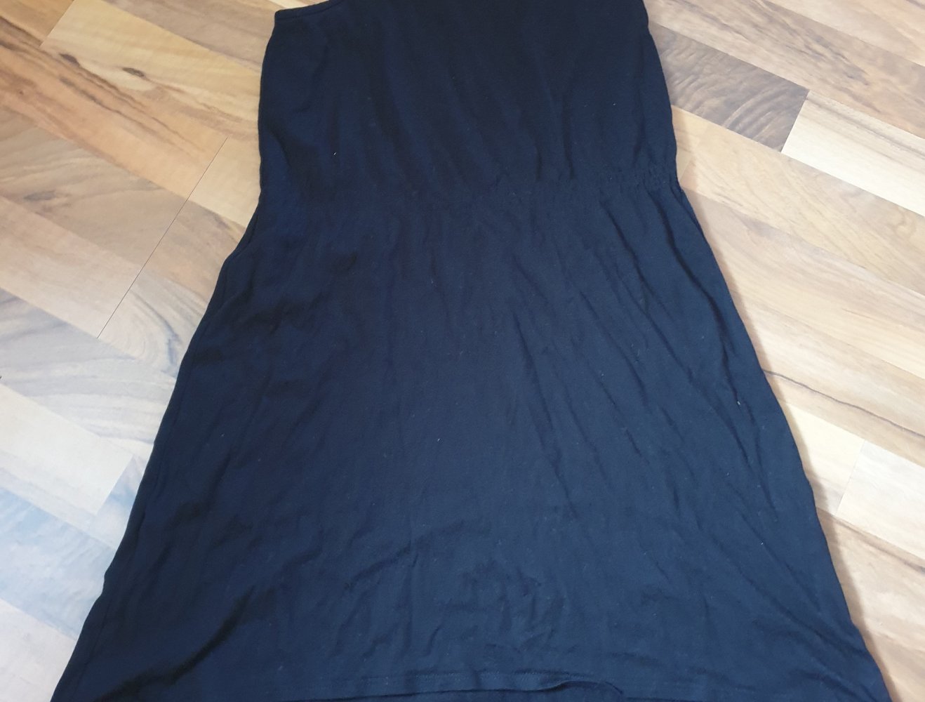 H&M Sommer Kleid 134 140 schwarz