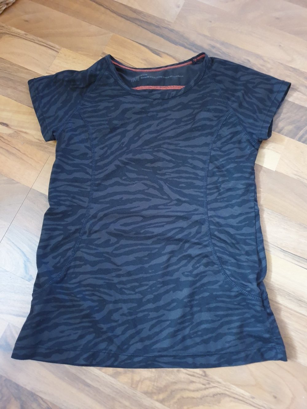 Sport T-Shirt schwarz 134 140 