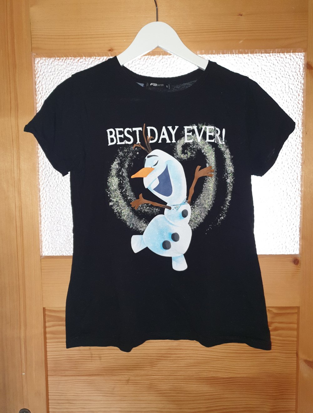 Olaf T-Shirt Disney Eiskönigin schwarz S