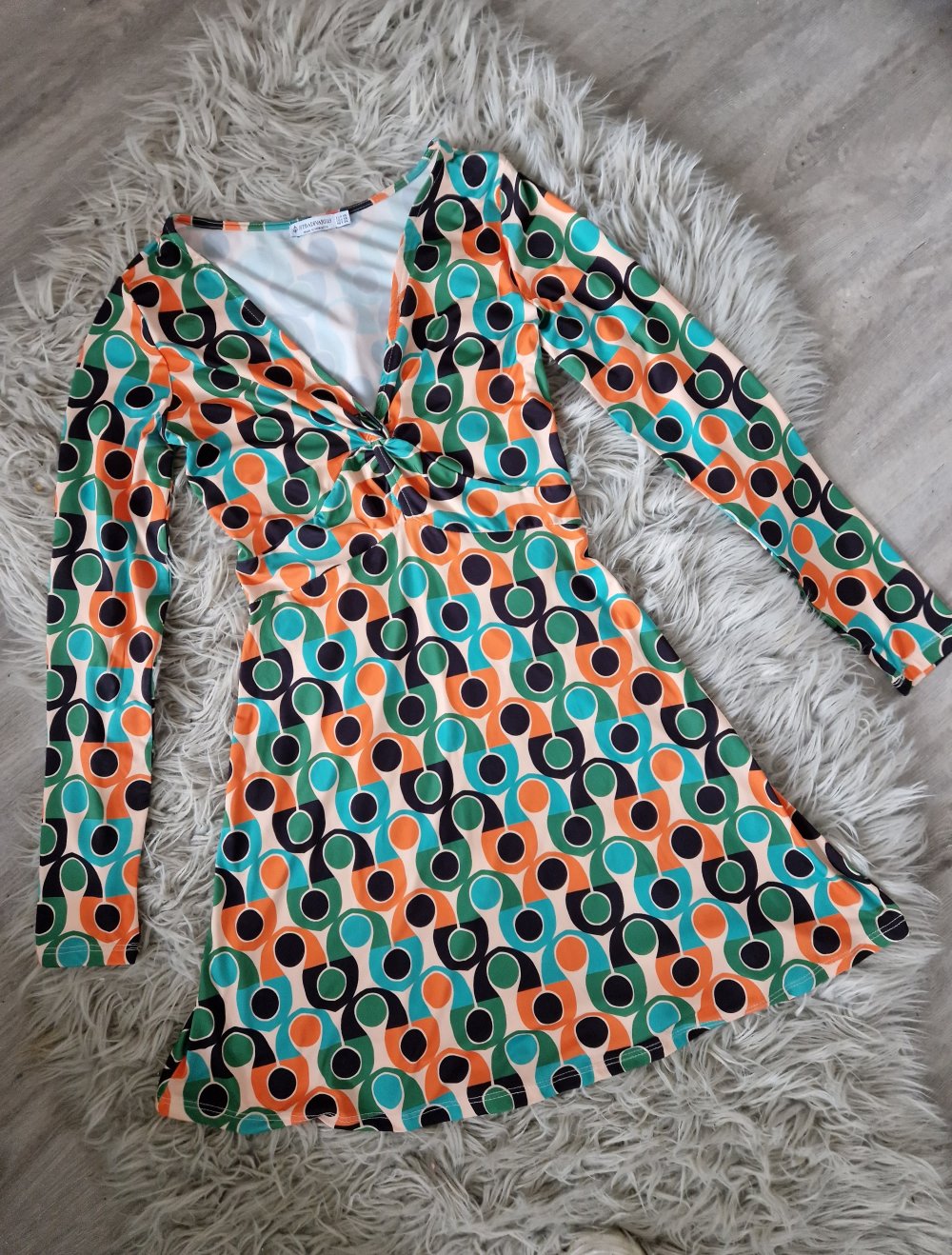 stradivarius tolles kleid gr.34 / xs neu