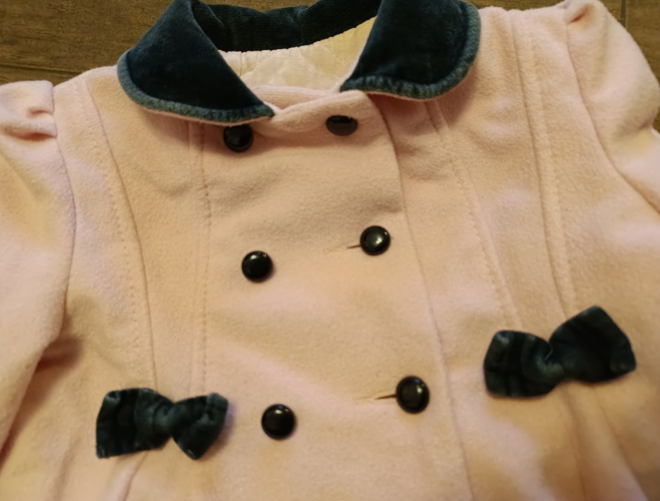 Mädchen Mantel rosa 92/98