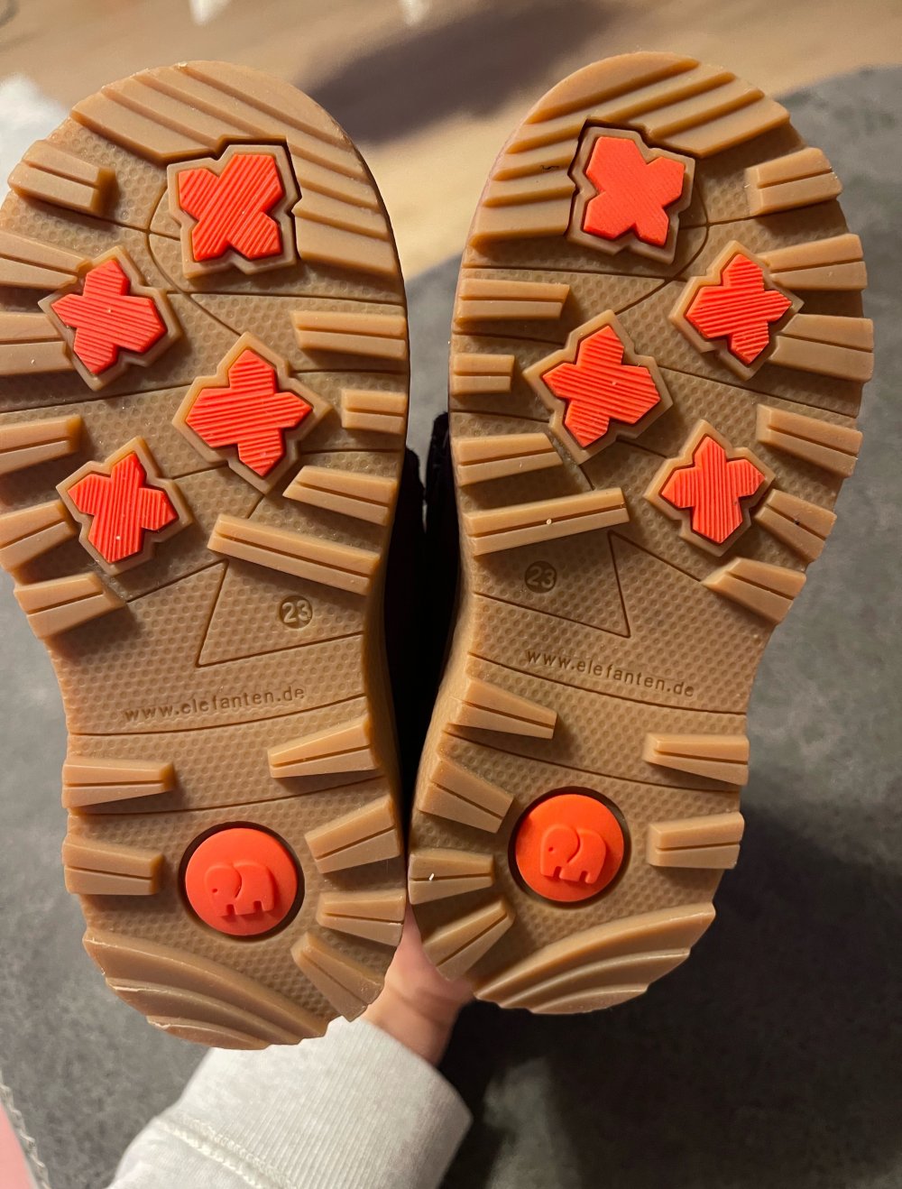 Elefanten 23 Lauflernschuhe weinrot Neu