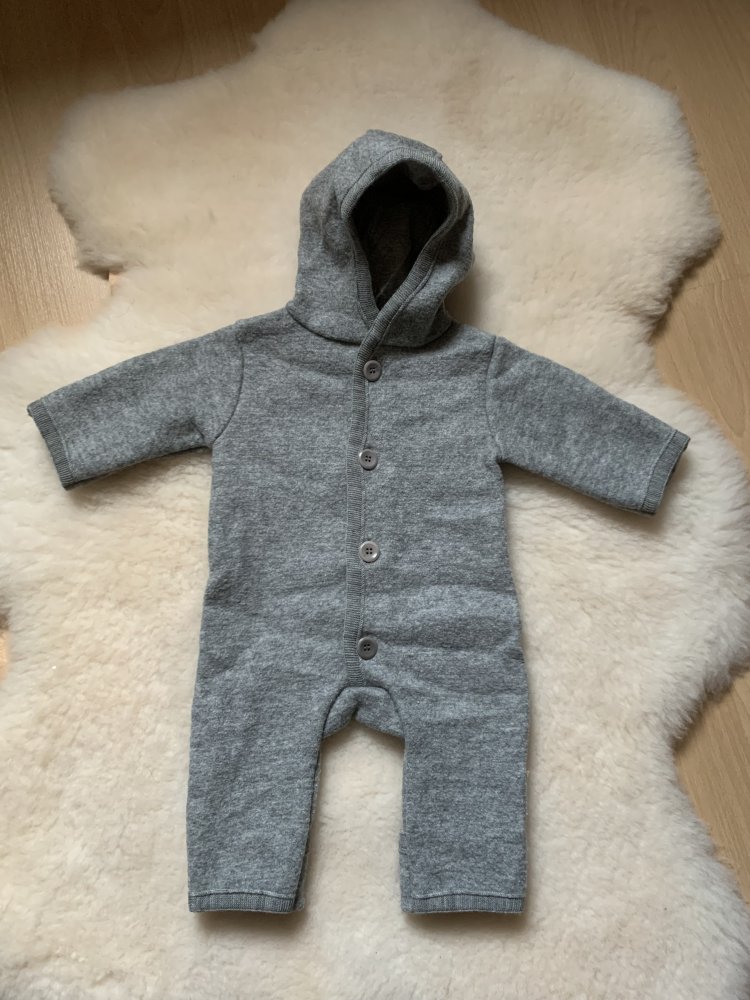 Wollwalk Overall Disana Schurwolle 50/56 NEU 