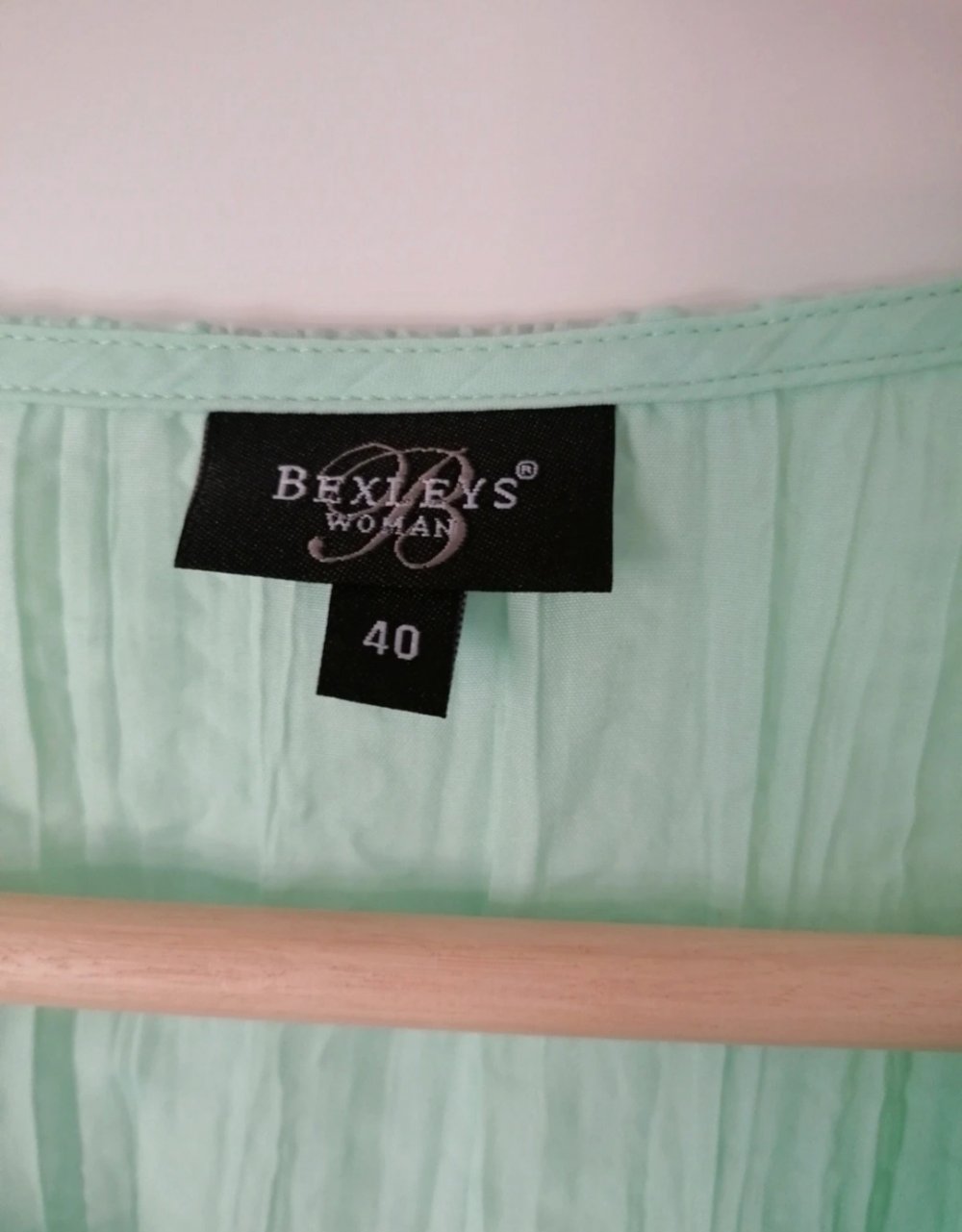 Mintgrüne Bluse von Bexleys - Gr 40