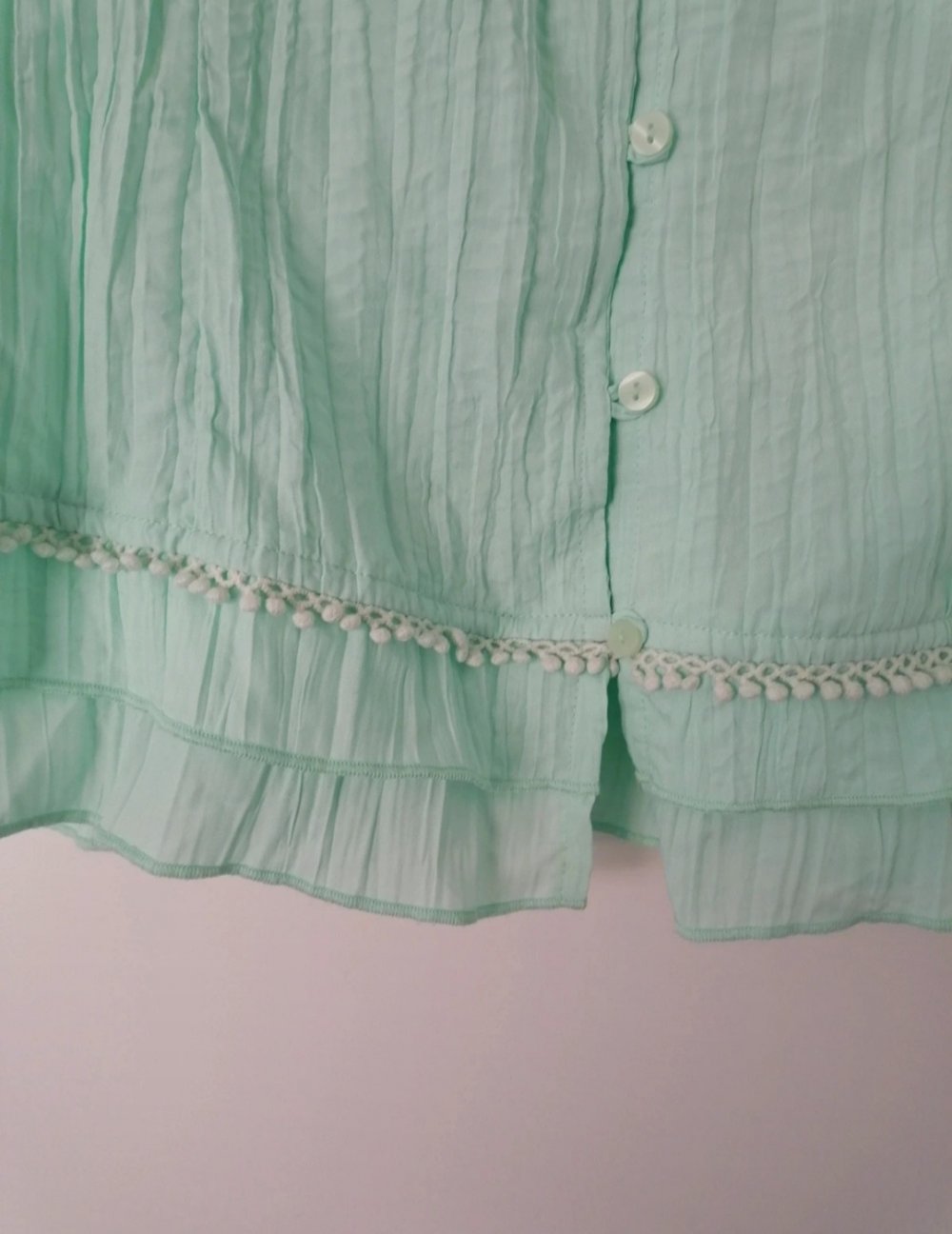 Mintgrüne Bluse von Bexleys - Gr 40