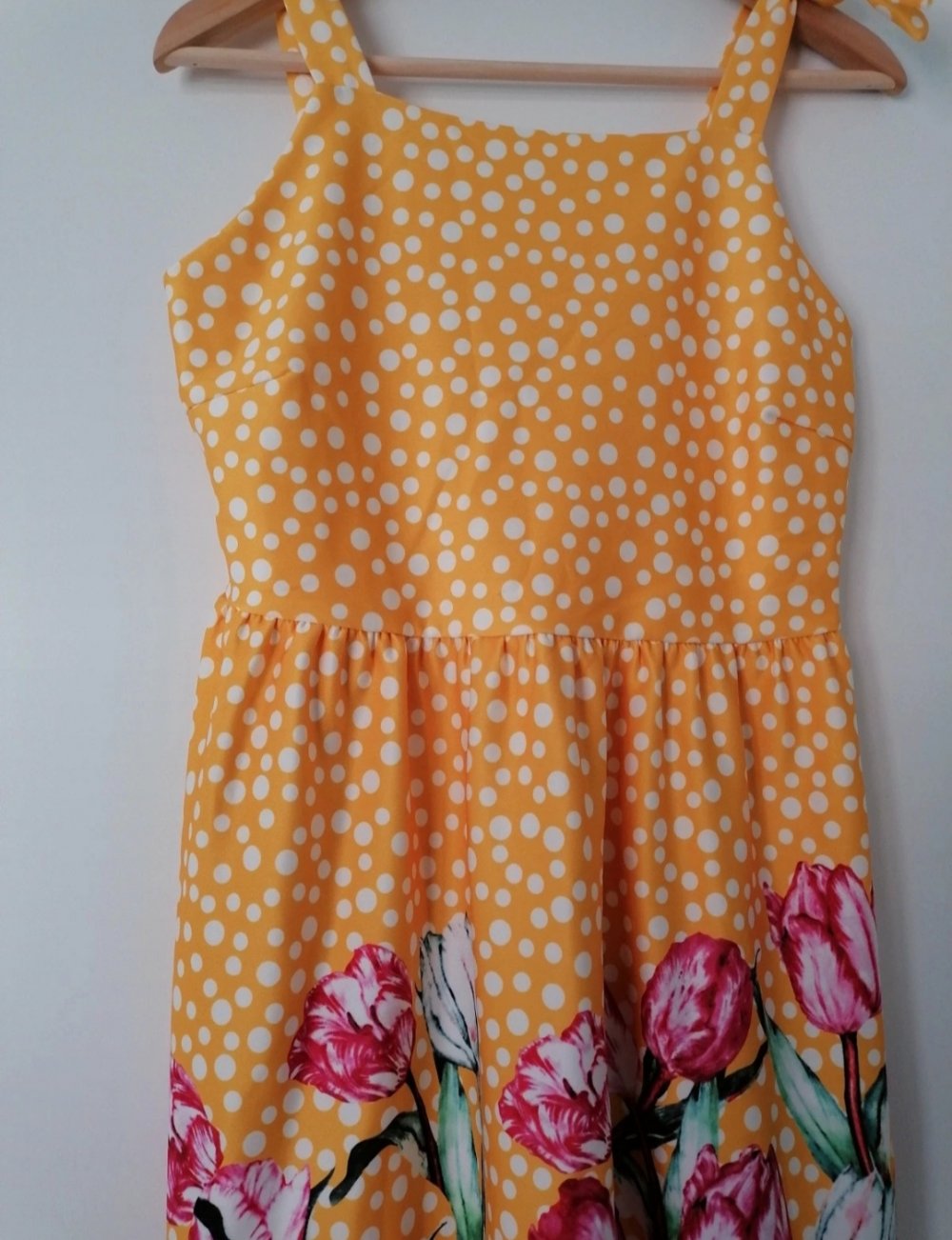 Gelbes Sommerkleid von Bodyflirt - Gr 36/38