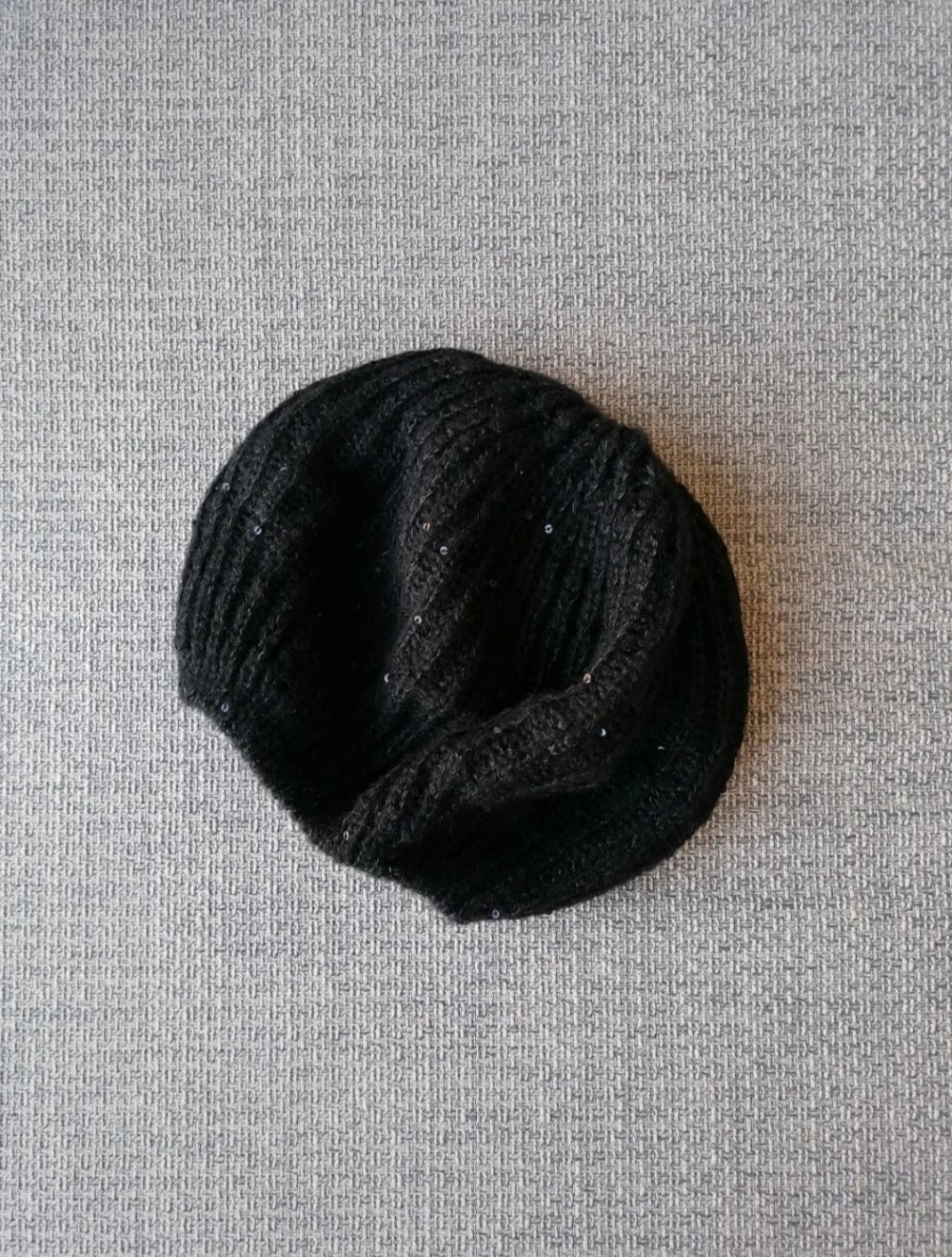 Schwarze Mütze von Takko