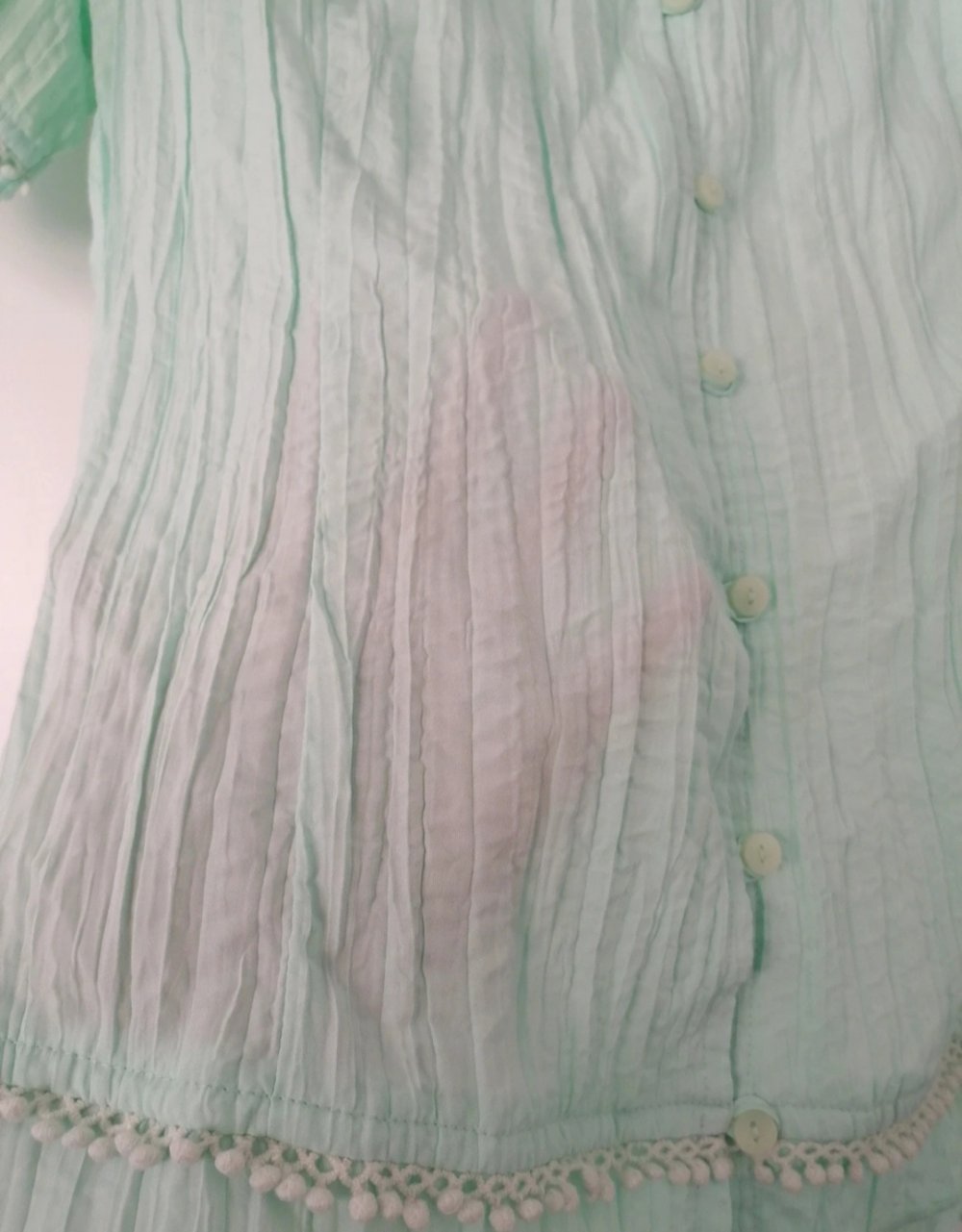 Mintgrüne Bluse von Bexleys - Gr 40