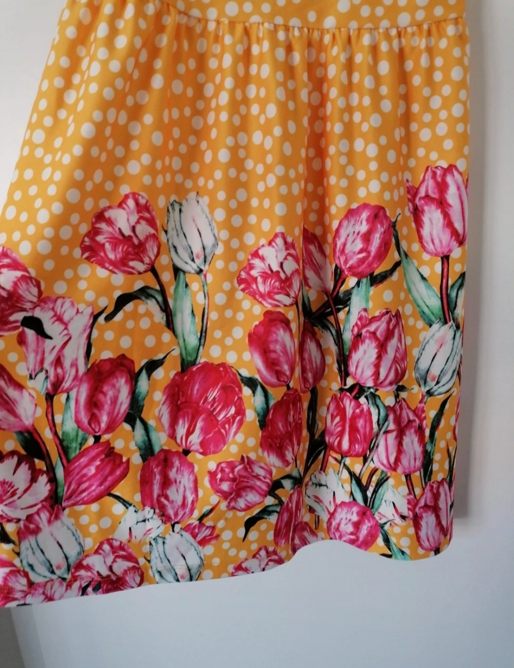 Gelbes Sommerkleid von Bodyflirt - Gr 36/38