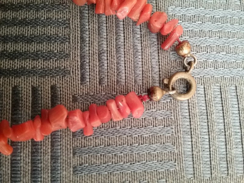 Halskette Astkoralle, Splitterkette