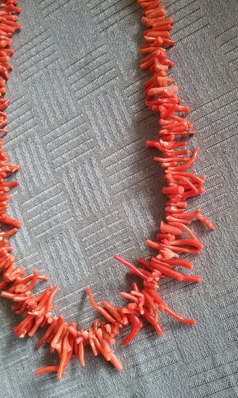 Halskette Astkoralle, Splitterkette