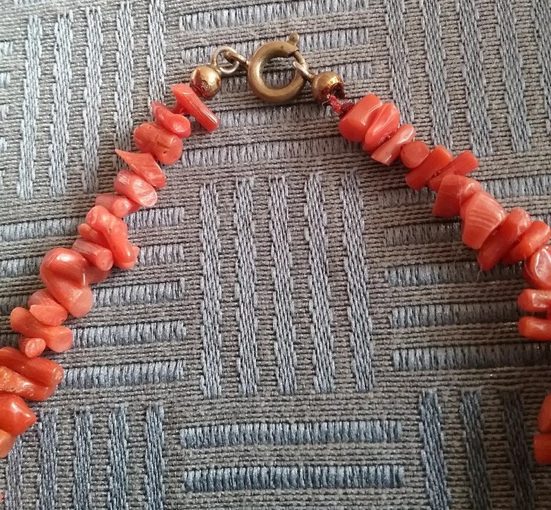 Halskette Astkoralle, Splitterkette