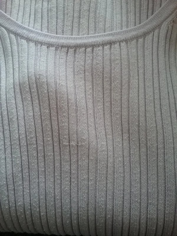 Strickpullover, langarm, Rundhalsausschnitt, flieder, Gr. XS