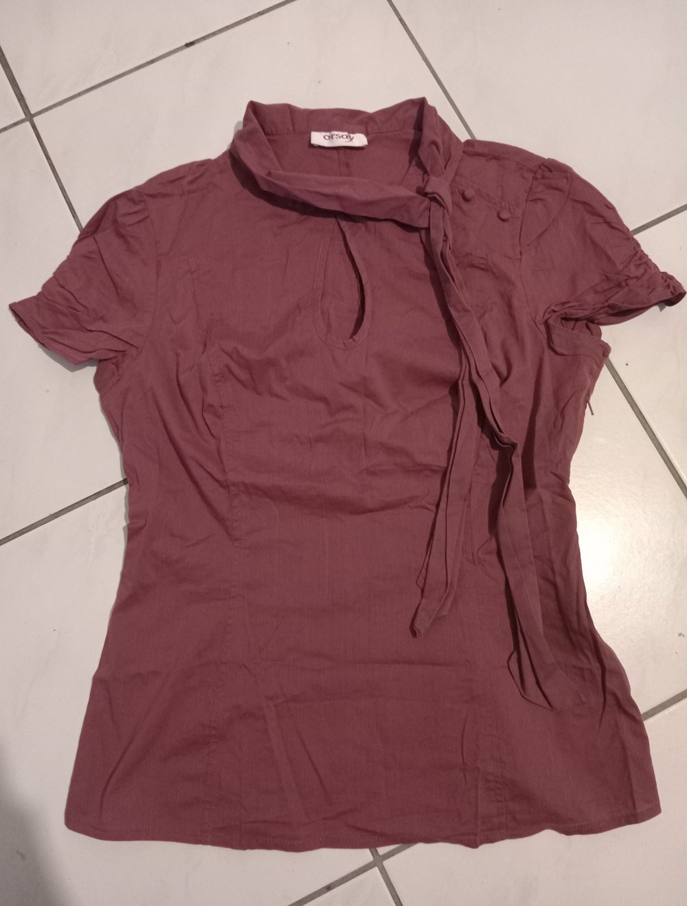 Bluse Orsay Bordeaux Gr S