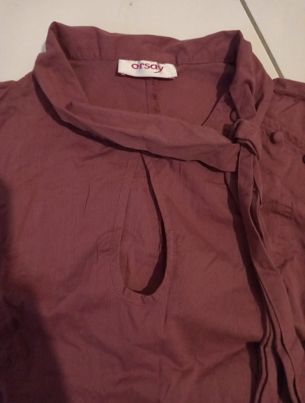 Bluse Orsay Bordeaux Gr S