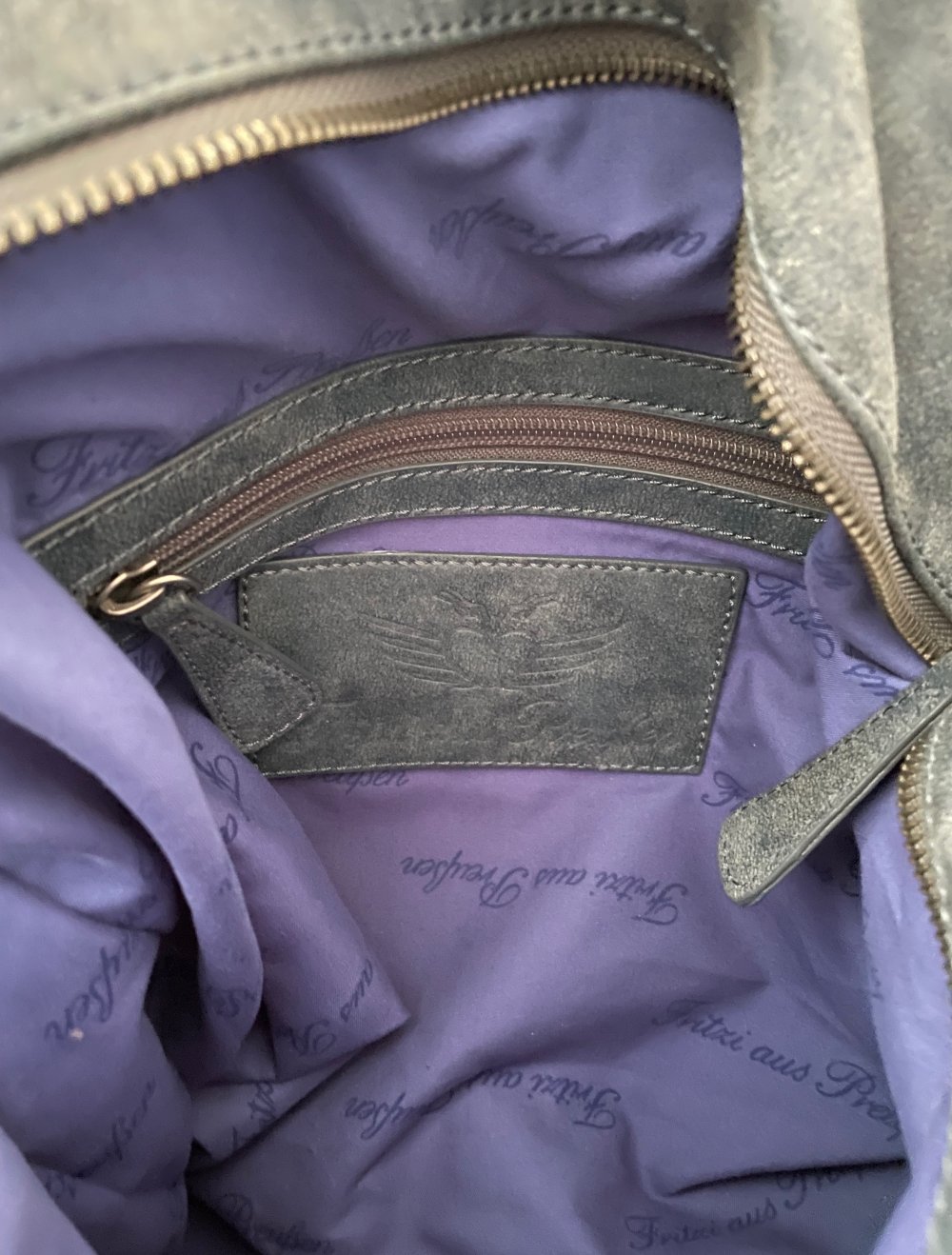 Fritzi aus Preußen Handtasche mit Stern-Nieten