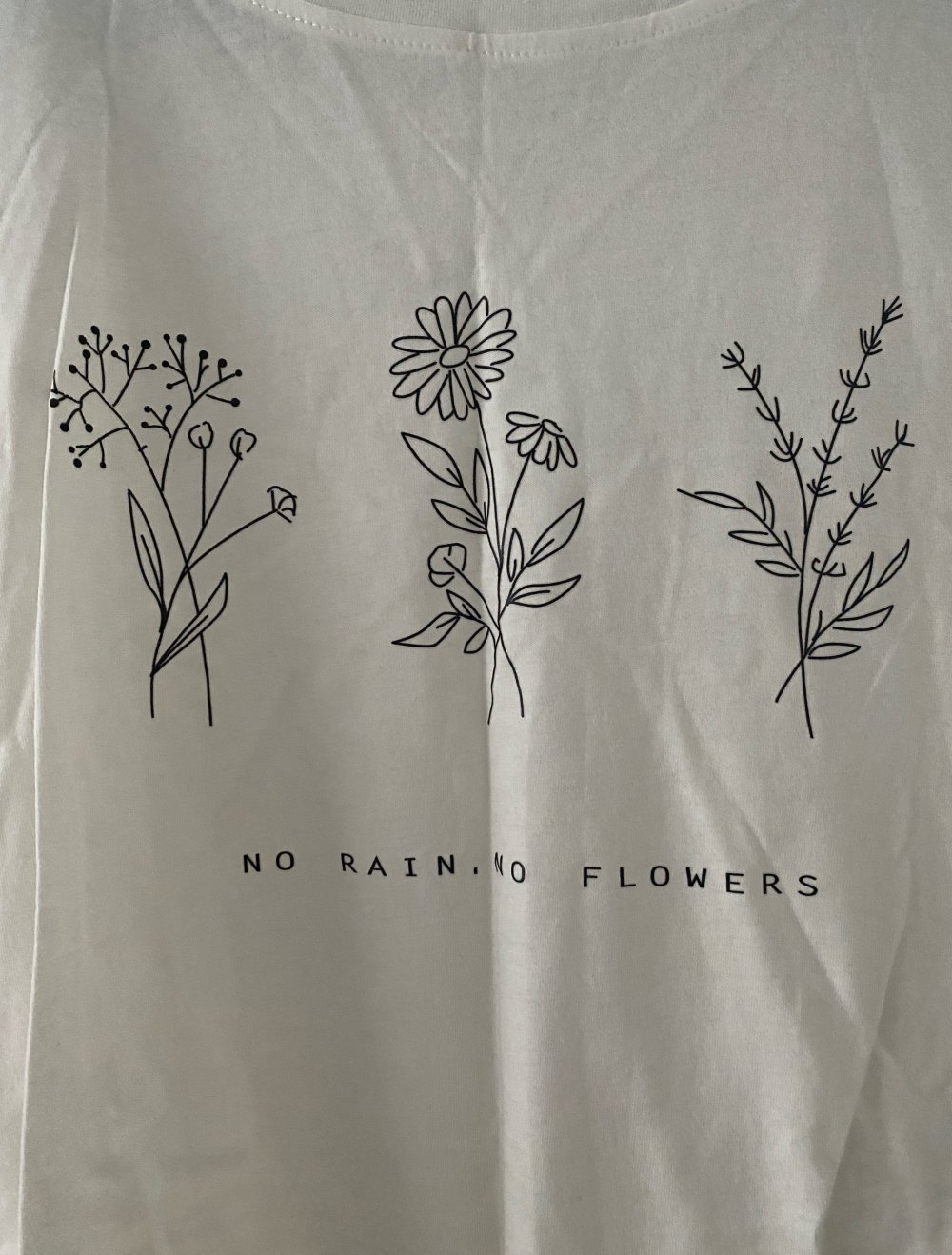 T-Shirt mit Blumen
