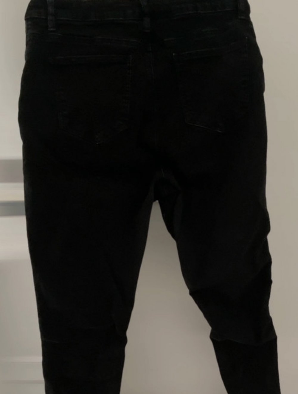 Schwarze Stretch Jeans