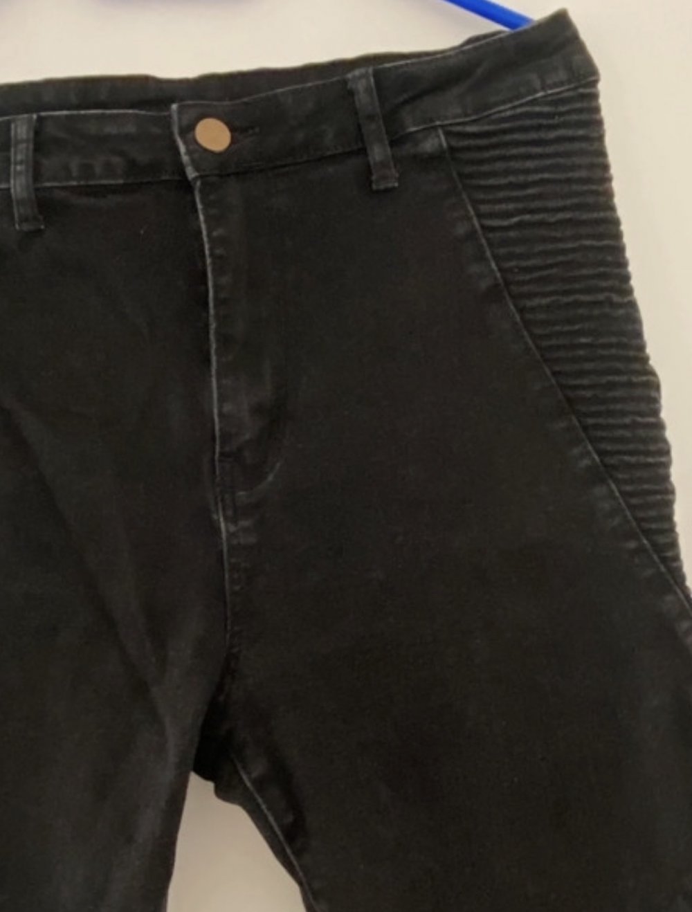 Schwarze Stretch Jeans