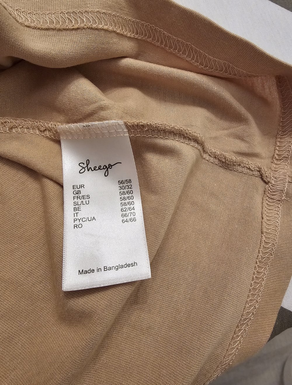 Shirt mit halblangen Ärmeln Gr. 56