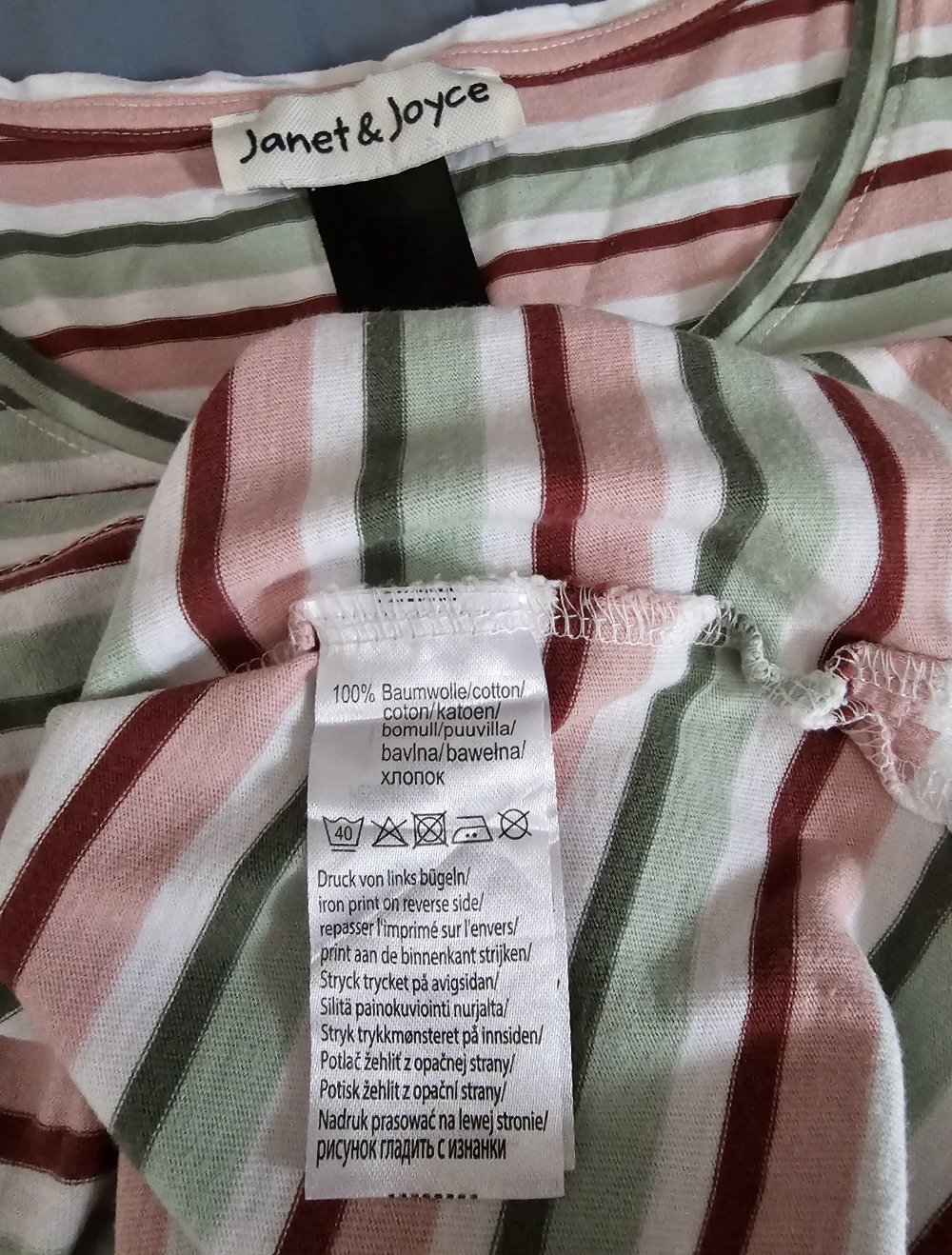 Gestreiftes Shirt Gr. 56