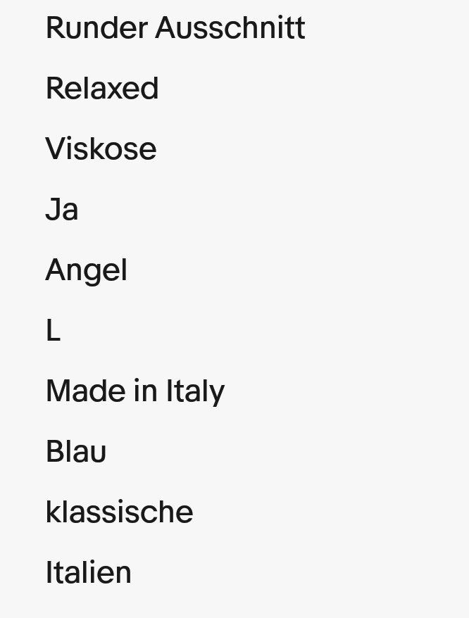 Made in Italy  3/4Arm Bluse Schlupfbluse Gr.L Schleife Perlen  Neuwertig