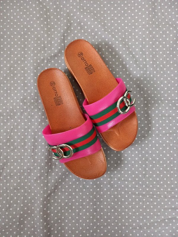 TOP! Sandalen Otto Gr 39, Schlappen, pink, Damen, Badelatschen, Sommer Schuhe