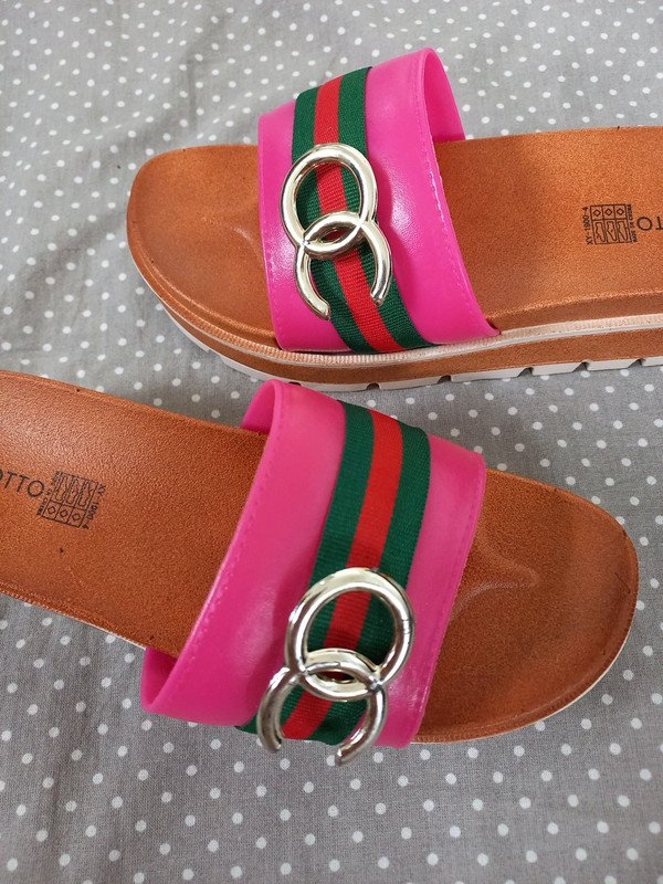 TOP! Sandalen Otto Gr 39, Schlappen, pink, Damen, Badelatschen, Sommer Schuhe