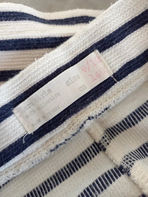 Zara Shorts Gr 140, Mädchen, Baumwolle, Ringel, maritim, Sommer, kurze Hose