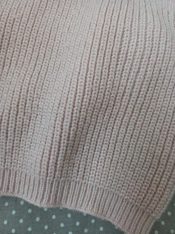 TOP ZUSTAND! H&M Schal Gr 116, 122, 128, 134, Rose, rose Glitzer, Schlauchschal