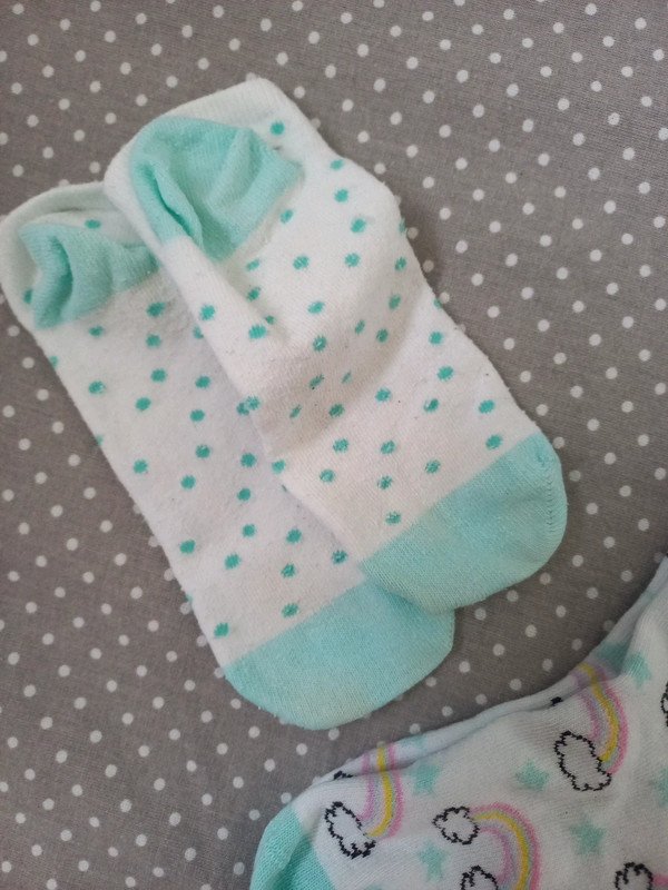 H&M Socken Set Gr 30, 31, 32, mint, Kuschelsocken, Sneakersocken, Gr 116/122/128