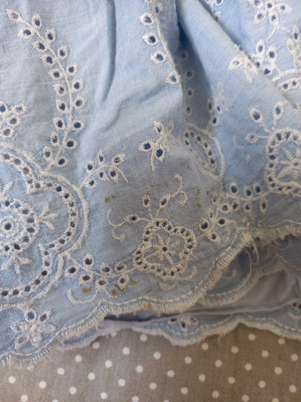 Gap Rock Gr 140, Sommer, blau, Stickereien, Vintage, Mädchen