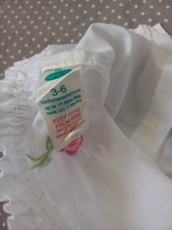 Baby UK Shirt Gr 62/68, England, Mothercare, Babygirl, Sommer, Kittelschürze, ärmellos