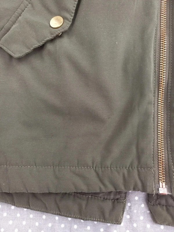 H&M Anorak Teddy Mantel Jacke Gr 140 Mädchen, Herbst, Winter, Kapuze, Teddyfutter