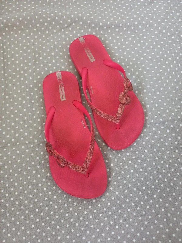 Ipanema Badesandalen Gr 33/34, Zehentrenner, pink, Flipflop, Mädchen, Sommer, Sandalen