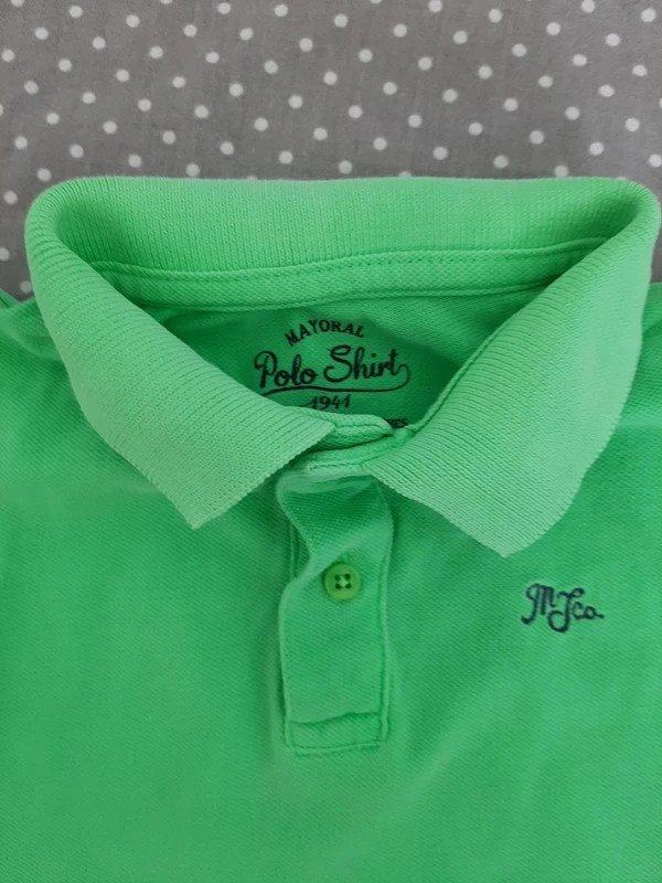 Baby Polo Shirt Gr 74 von Mayoral, Babyboy, Junge, Kurzarm, Polo, grün