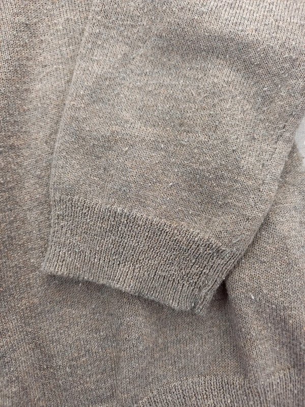 Esprit Pulli Gr S, 36, Damen, Pullover, Feinstrick, braun, grau, taupe, Wasserfall, Frühling, Herbst