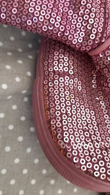 Bobbi Shoes Prinzessin Stiefelchen Gr 28/29, gefüttert, Pailletten, Glitzer, Fasching Garde