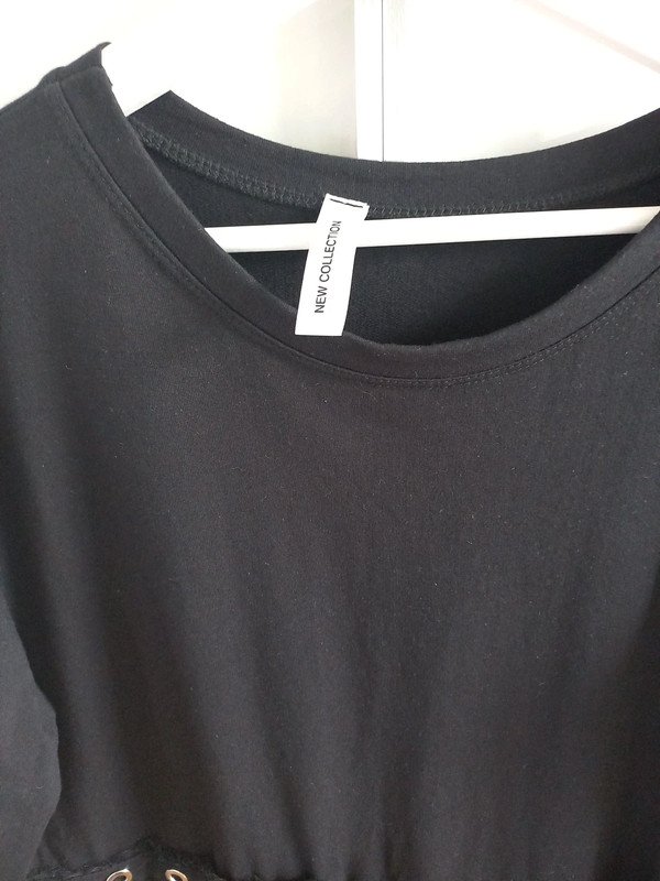 NEUWERTIG! New Collection Kleid Gr 38/40, Hexe, Zauberin, schwarz, Tüll, Party, Grufty, Punk, Fasching