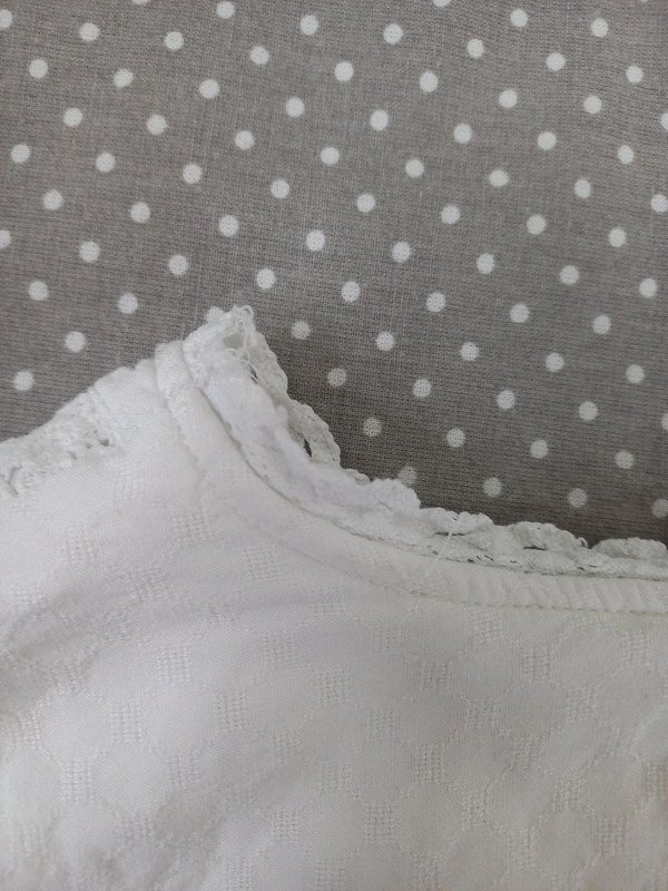 Mulaya Shirt Gr S/M, 36/38, Damen, Bluse, Vintage, Spanien, Spitze, Nostalgisch