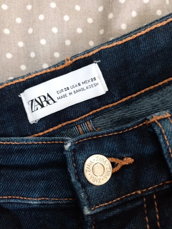 NEUWERTIG! Blogger Zara Jeans Gr M, 38, Damen, navy, High Waist, Skinny, Hose, used