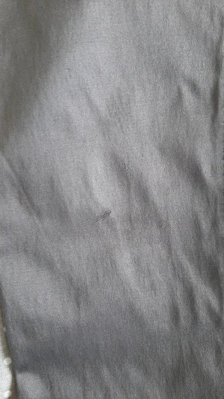 H&M Hose Gr 110 Girls, festlich, dunkelgrau glänzend, Mädchen