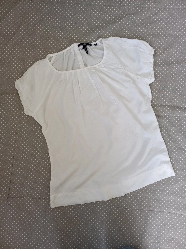 Zero Bluse Gr XS, 34, Damen, weiss, festlich, Casual, Kurzarm