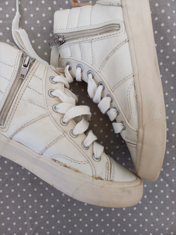 FASHION! Zara Sneakers Gr 30, Schuhe Mädchen Gr 110, 116, 122, Reissverschluss, halbhoch, Frühling, Sommer