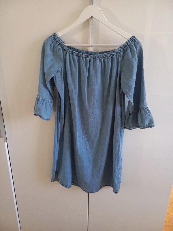 Blogger Jeanskleid Gr 36/38, S/M, Damen, Blue Motion, Tunika, Sommer Kleid, weicher Denim