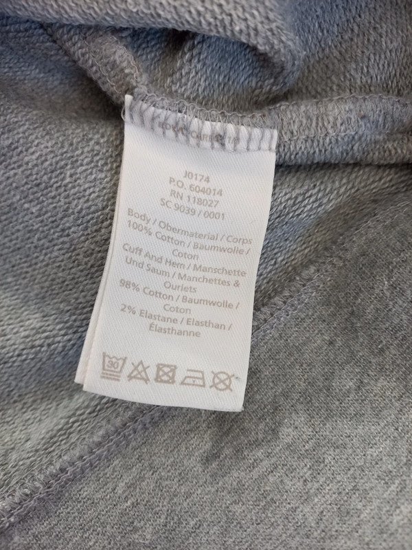 Boden Sweat Pullover Gr 36/S, Damen, grau, gold, Herbst, Winter