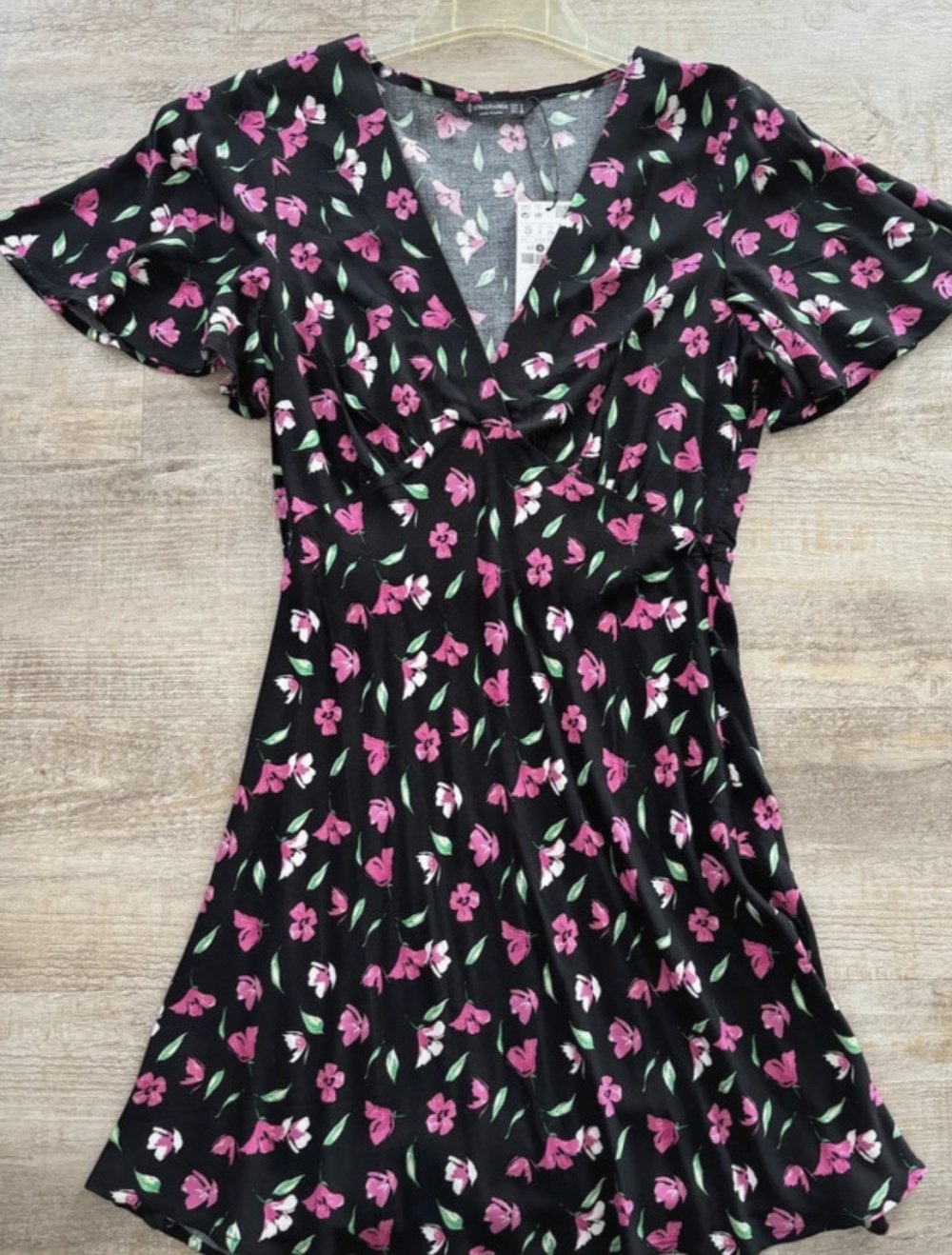 Stradivarius Kleid geblümt